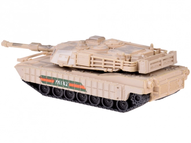 Konstrukcijski set ameriškega tanka Abrams M1A2 v merilu 1:72