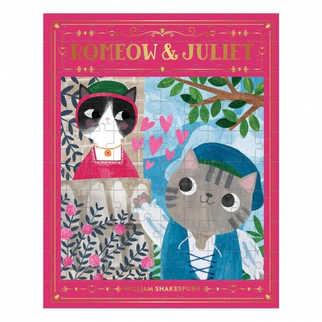 Sestavljanka Mačke Romeow & Juliet 100 kosov