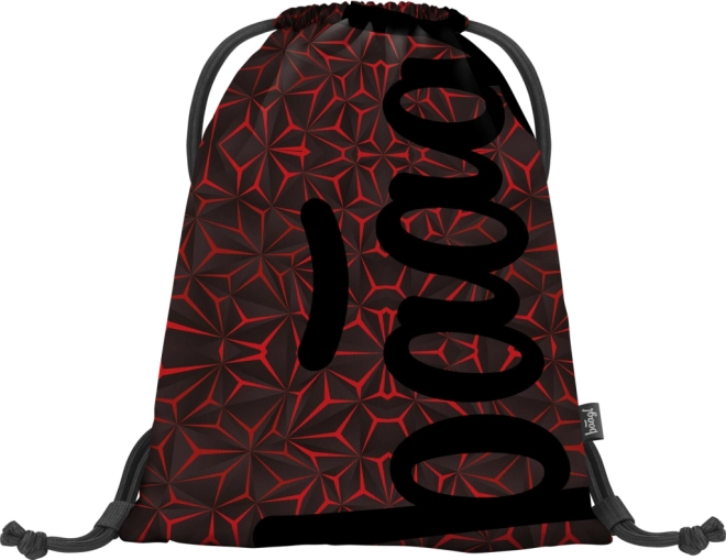 BAAGL nahrbtnik-vreča red polygon