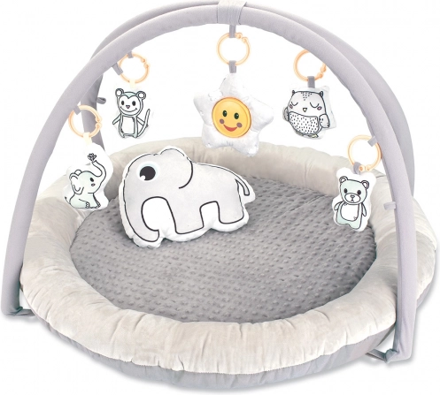 Igralna podloga za dojenčke Comfort Cuddle Grey