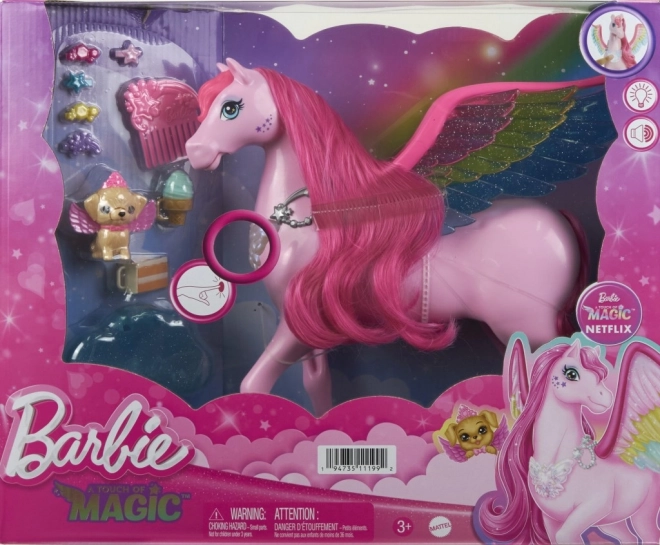 Barbie magični Pegas s svetlobnimi in zvočnimi učinki