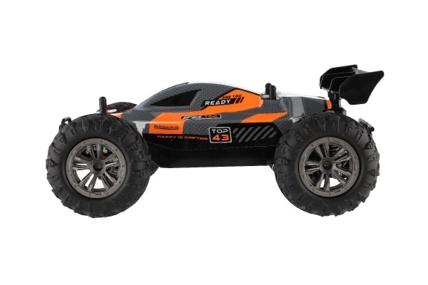 Avto RC Buggy hitrostni 2,4GHz plast 25cm na baterije v škatli 31x14x18cm – Oranžna