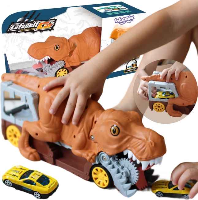 Woopie dinozaver avto izstreljevalnik z avtom