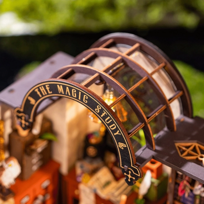 Miniature model čarovniške delavnice