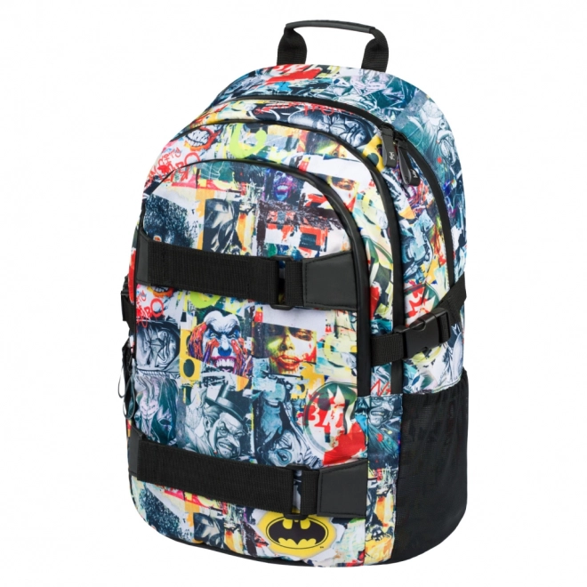 BAAGL Šolski nahrbtnik Skate Batman Komiks