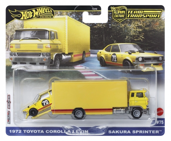 Set vozil 50. obletnica od Hot Wheels in Toyota Corolla