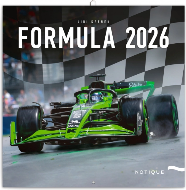 Beležka koledar Formula 1 – Jiří Křenek 2026