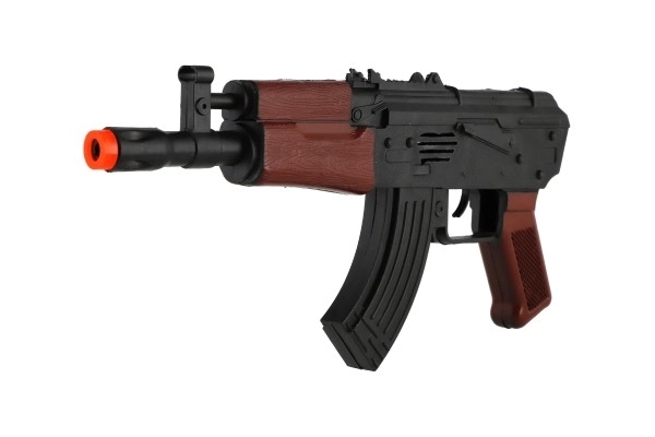 Igrača puščica vojaški ARMY na vztrajnik plastika 29cm na kartonu 14x38x2,5cm
