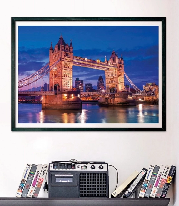 Uganka 1000 kosov - Tower Bridge ponoči