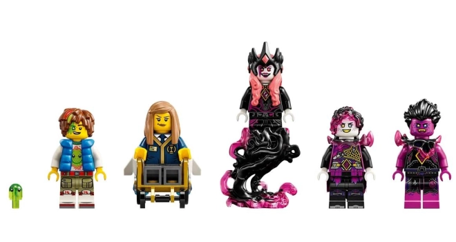Raznolika zbirka minifigur