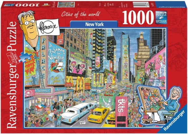 Ravensburger sestavljanka Mesta sveta New York 1000 koščkov