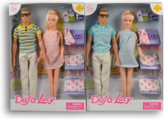 Lutka Lucy s Kenom v trgovini