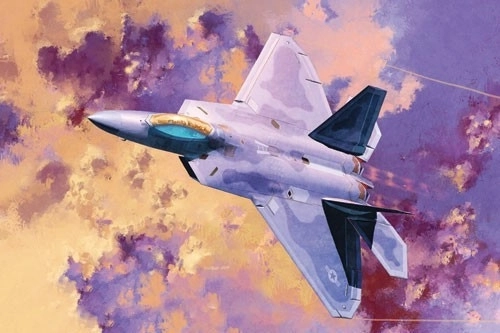 Model letala F-22A Raptor v merilu 1:72 od Academy