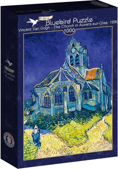 Sestavljanka Cerkev v Auvers-sur-Oise od BLUEBIRD 1000 koščkov