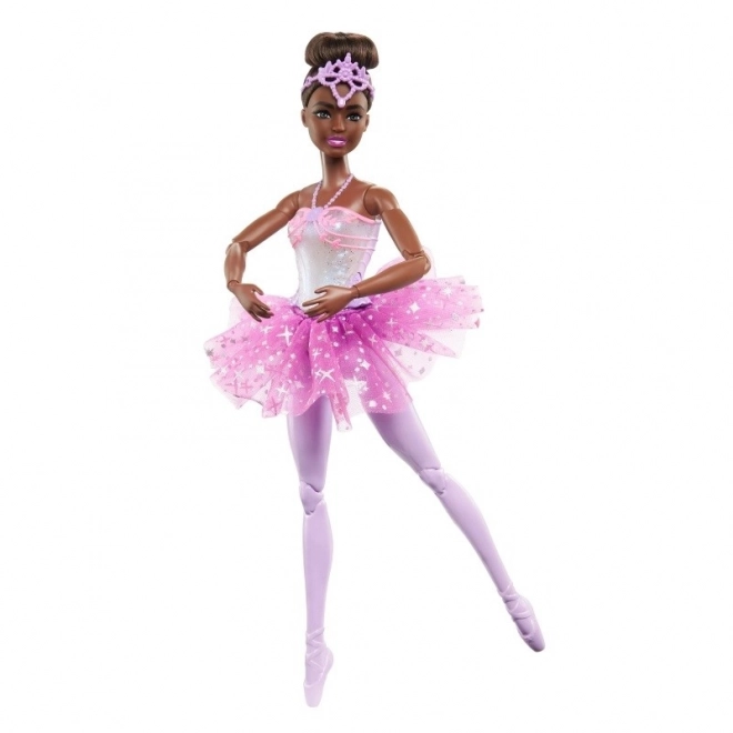 Punčka Barbie Dreamtopia balerina Čarobne Luči Rjavolaska