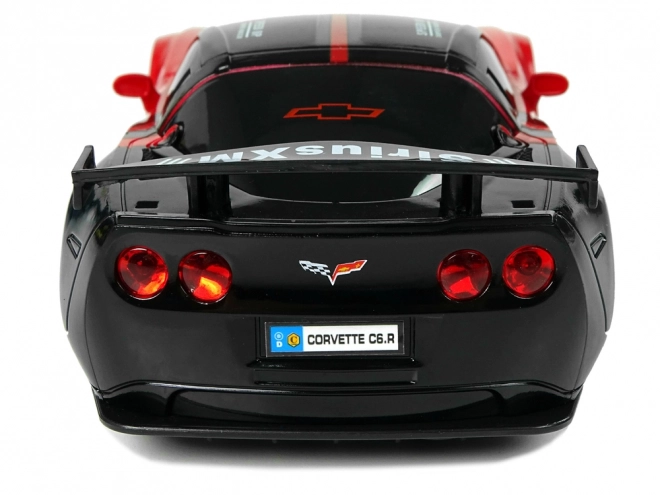 Športni avto R/C 1:24 Corvette C6.R rdeče z osvetlitvijo