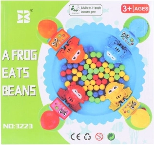 Lakirane žabe – interaktivna namizna igra za otroke 3+