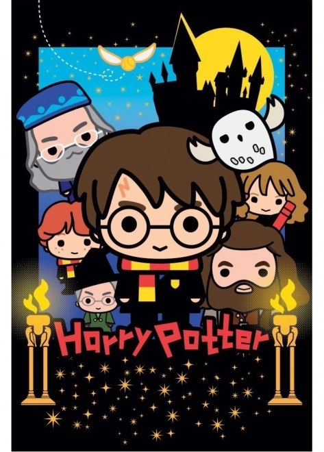 3D Puzzle Harry Potter 300 kosov s plišastim igračem