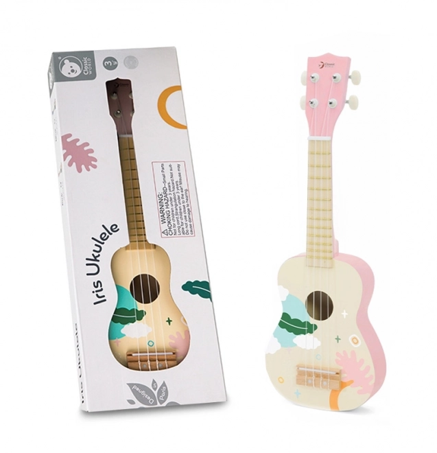 Klasični svet leseno ukulele za otroke roza