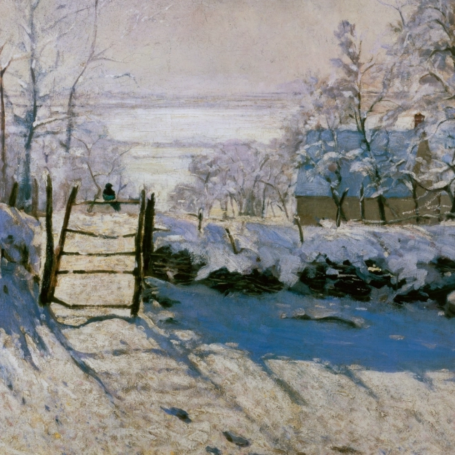 Koledar z zapiski Claude Monet 2026, 30 x 30 cm