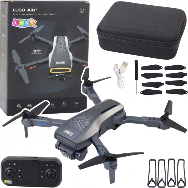 Dron LU50 Air z dvojno HD kamero in LED lučmi