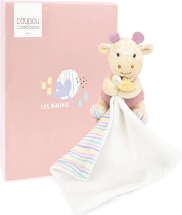 Doudou plišasta živalica z odejico 11 cm
