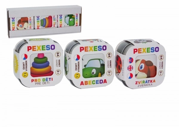 Pexeso Abeceda, Živali in Otroška igrača