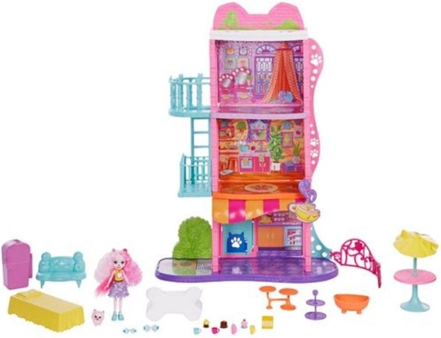 Enchantimals mestna hiša s kavarno – igralni set