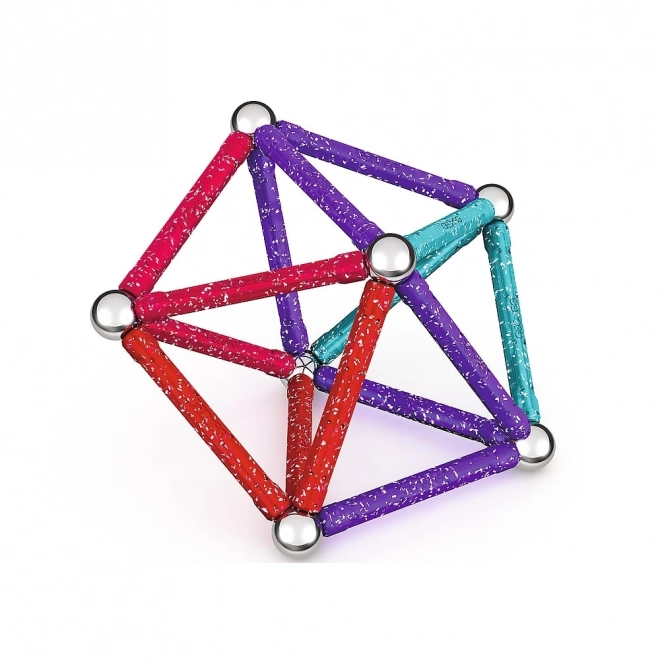 Magnetna sestavljanka GEOMAG Glitter 60 kosov
