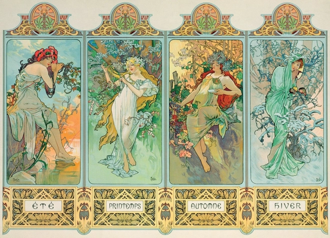 Eurographics Puzzle Štiri letni časi 1000 koščkov