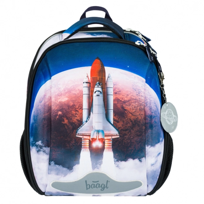 BAAGL SET 5 Shelly Space Shuttle: nahrbtnik, peresnica, vrečka, mape, škatla