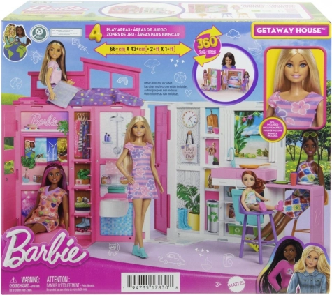 Barbie prijetna hiška s punčko