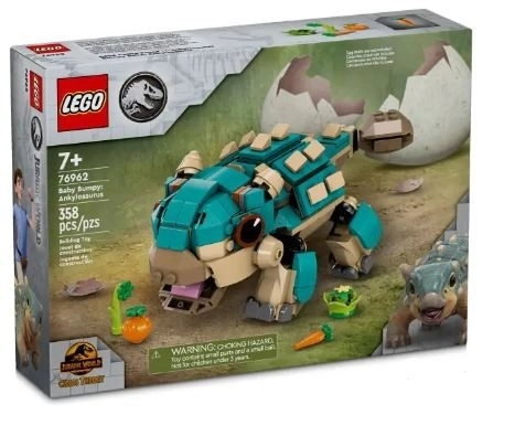 LEGO Jurski svet 76962 Mali Ankilosaver Bumpy