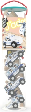 Leseni igralni set s tirnicami – policija, 16 kosov