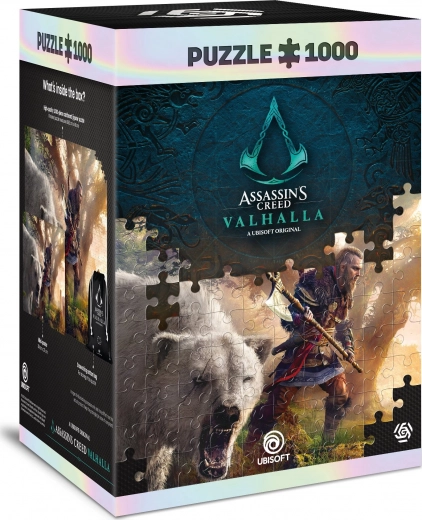Sestavljanka Assassin's Creed Valhalla – Eivor in polarni medved 1000 koščkov