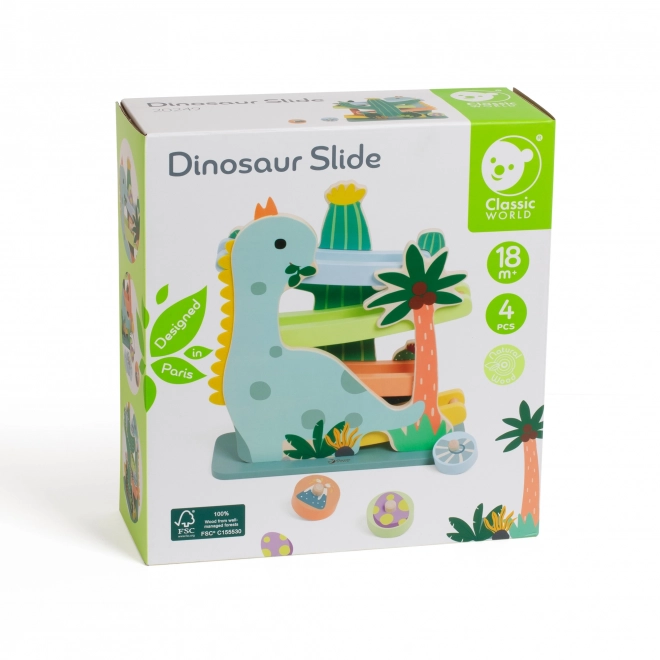 Klasična lesena dinozavrska proga
