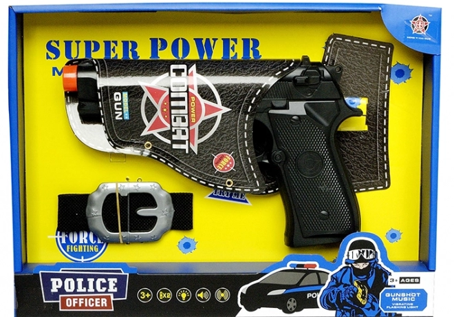 Policijski pištola s pasom