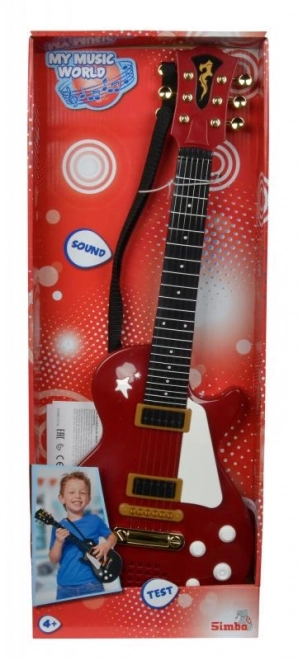 Rock kitara, 56 cm, 2 vrsti