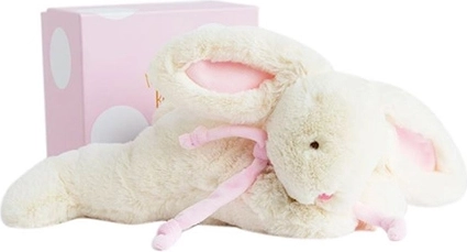 Doudou Plišasti Zajček Rožnat 30 cm