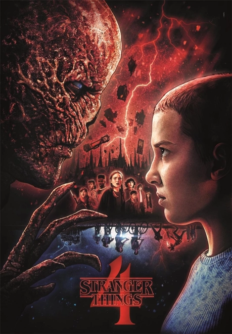 Sestavljanka Stranger Things 4. serija: El 1000 kosov