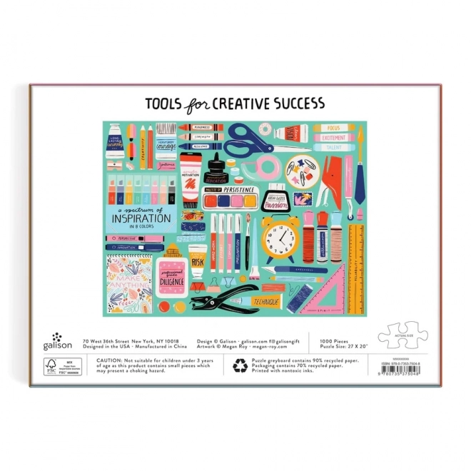 Uganka Galison Kreativna Orodja 1000 kosov