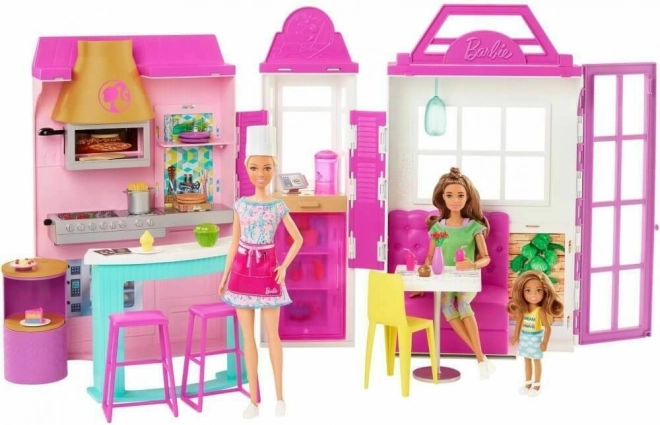 Barbie set Restavracija s pripomočki