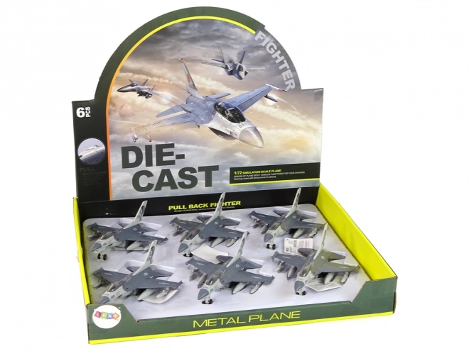 Letalo Fricative Drive Lights Sounds 1:72 siva