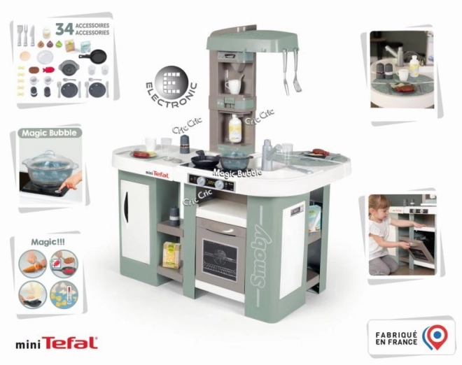 Smoby Mini Tefal Studio Kuhinja Bubble XL s 34 dodatki