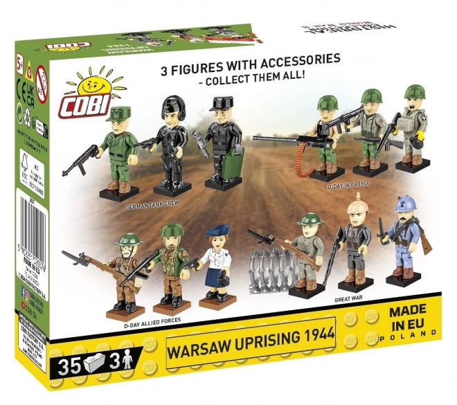 Figurice Upornikov Varšavskega upora 1944 – set
