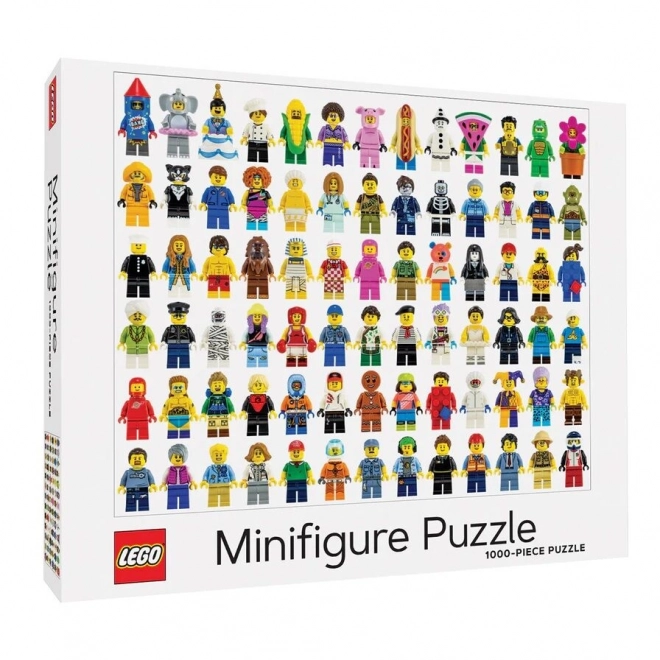 CHRONICLE BOOKS Sestavljanka LEGO® Minifigurke 1000 kosov