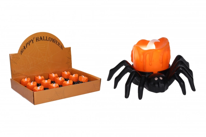 Halloween okrasna svetleča pajkova dekoracija
