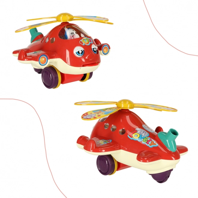 Hodulica Letalo Helikopter z Zvokom