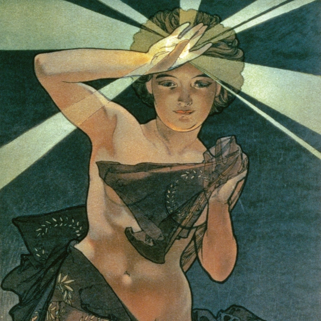 Koledarski dnevnik Alfons Mucha 2026