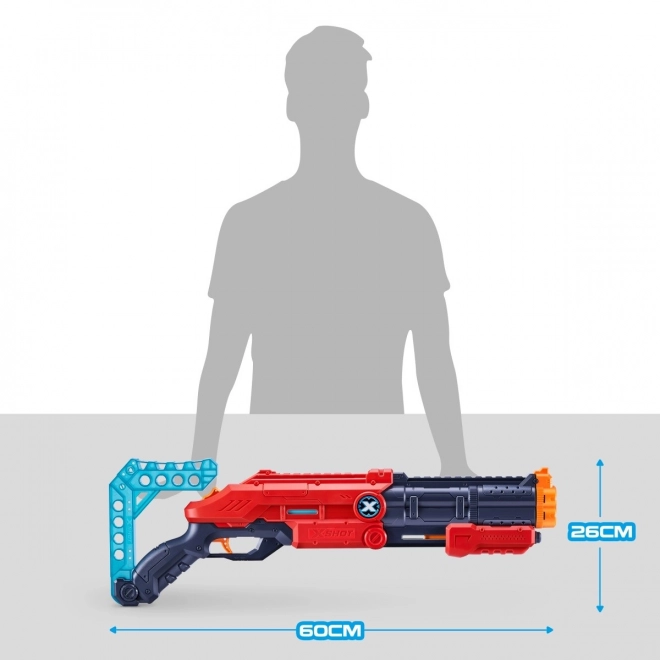 ZURU X-SHOT EXCEL Vigilante izstreljevalnik 24 puščic